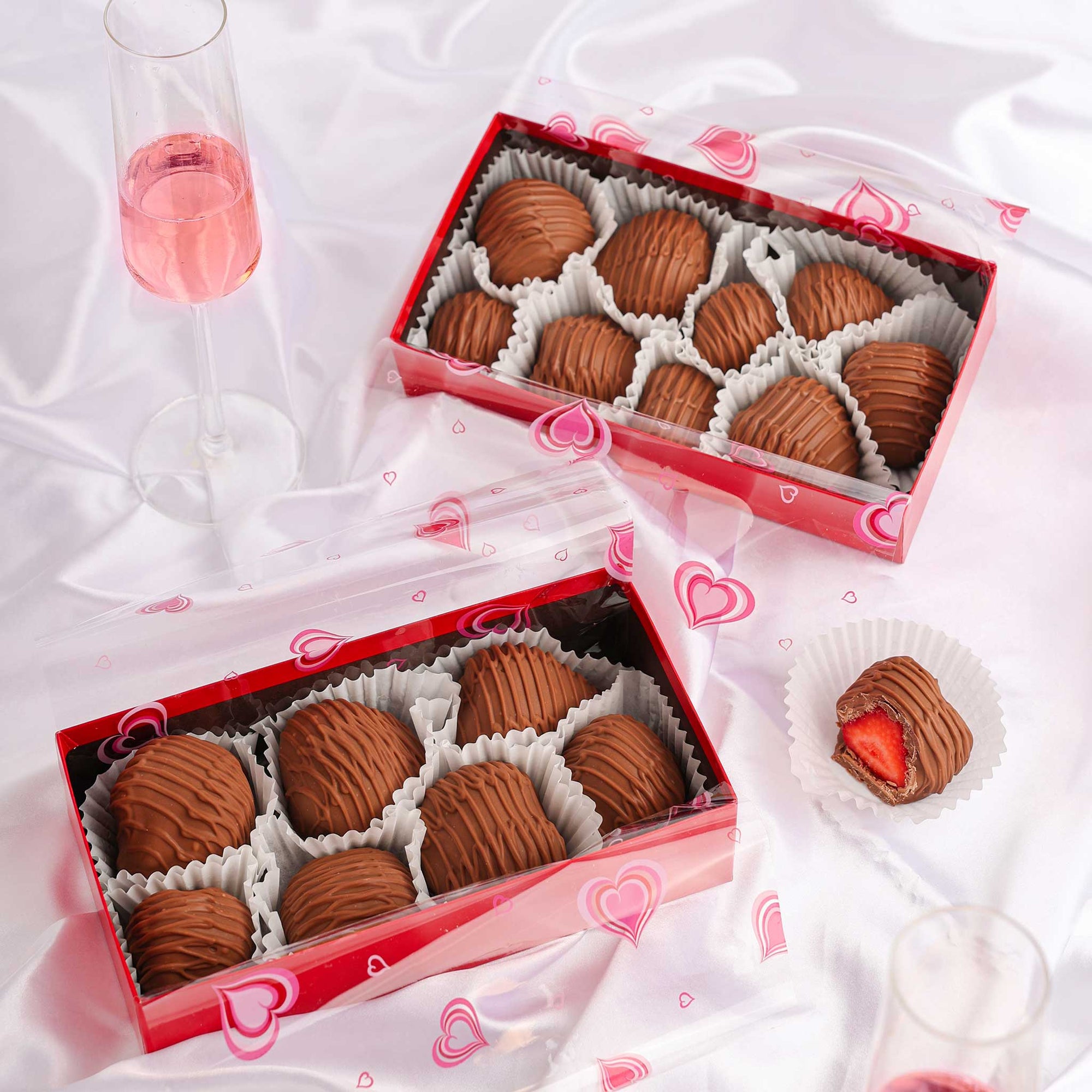 Chocolate Covered Strawberries Milk 16 oz.