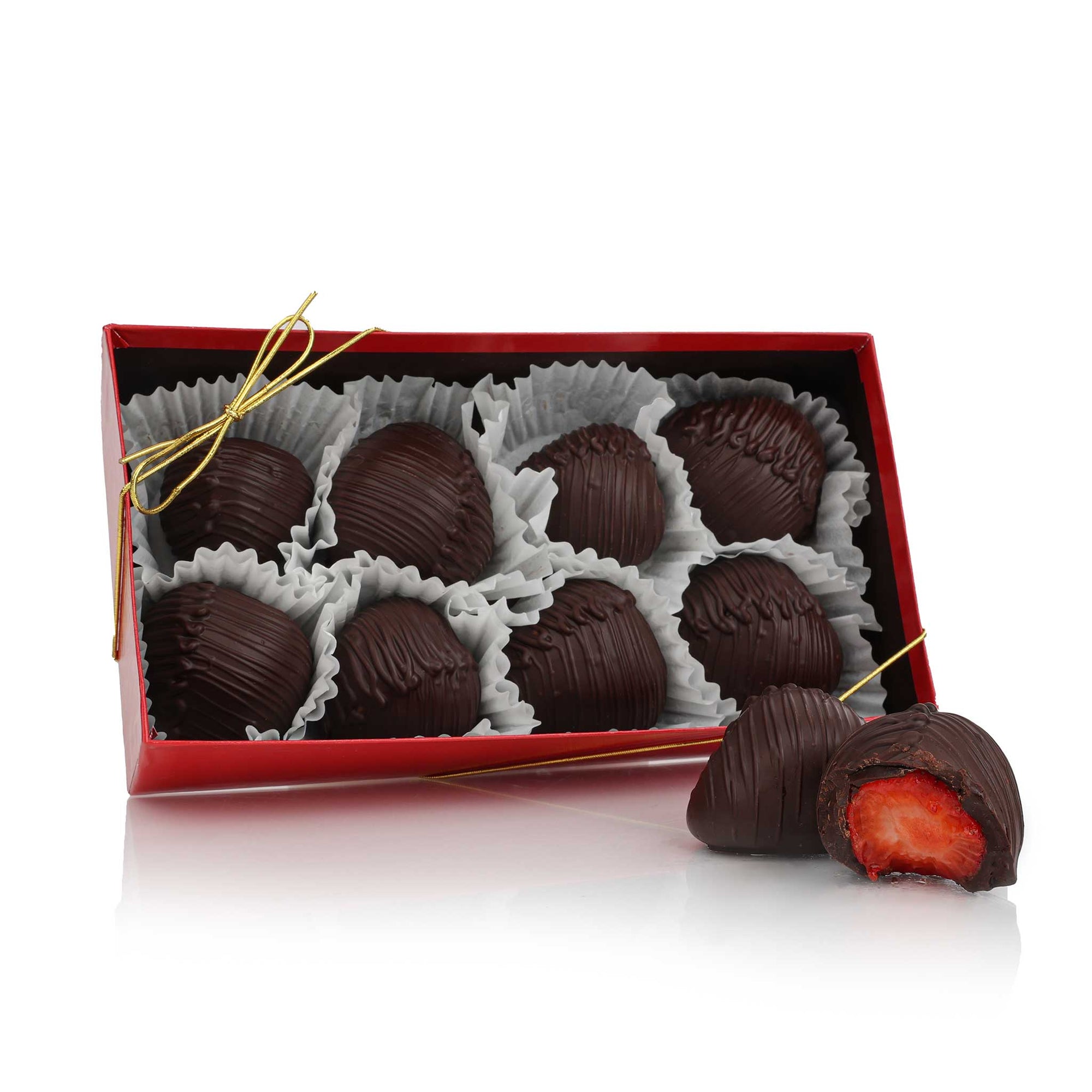 Chocolate Covered Strawberries Dark 16 oz.