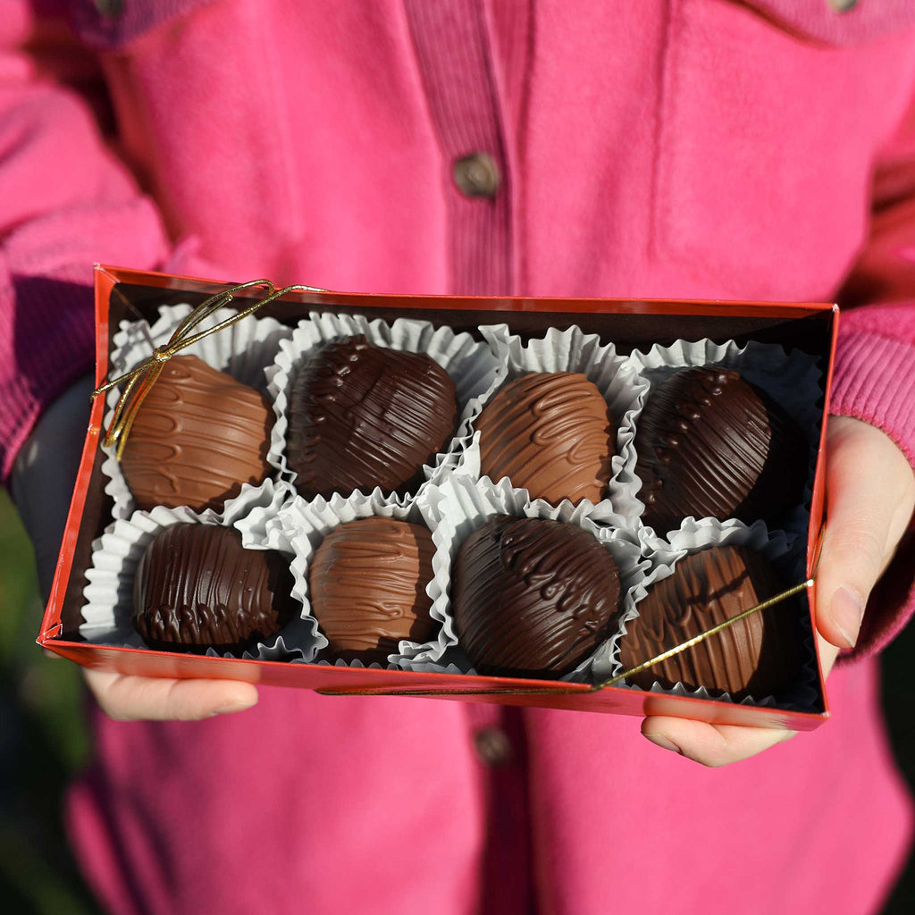 Chocolate Covered Strawberries Milk and Dark 16 oz.