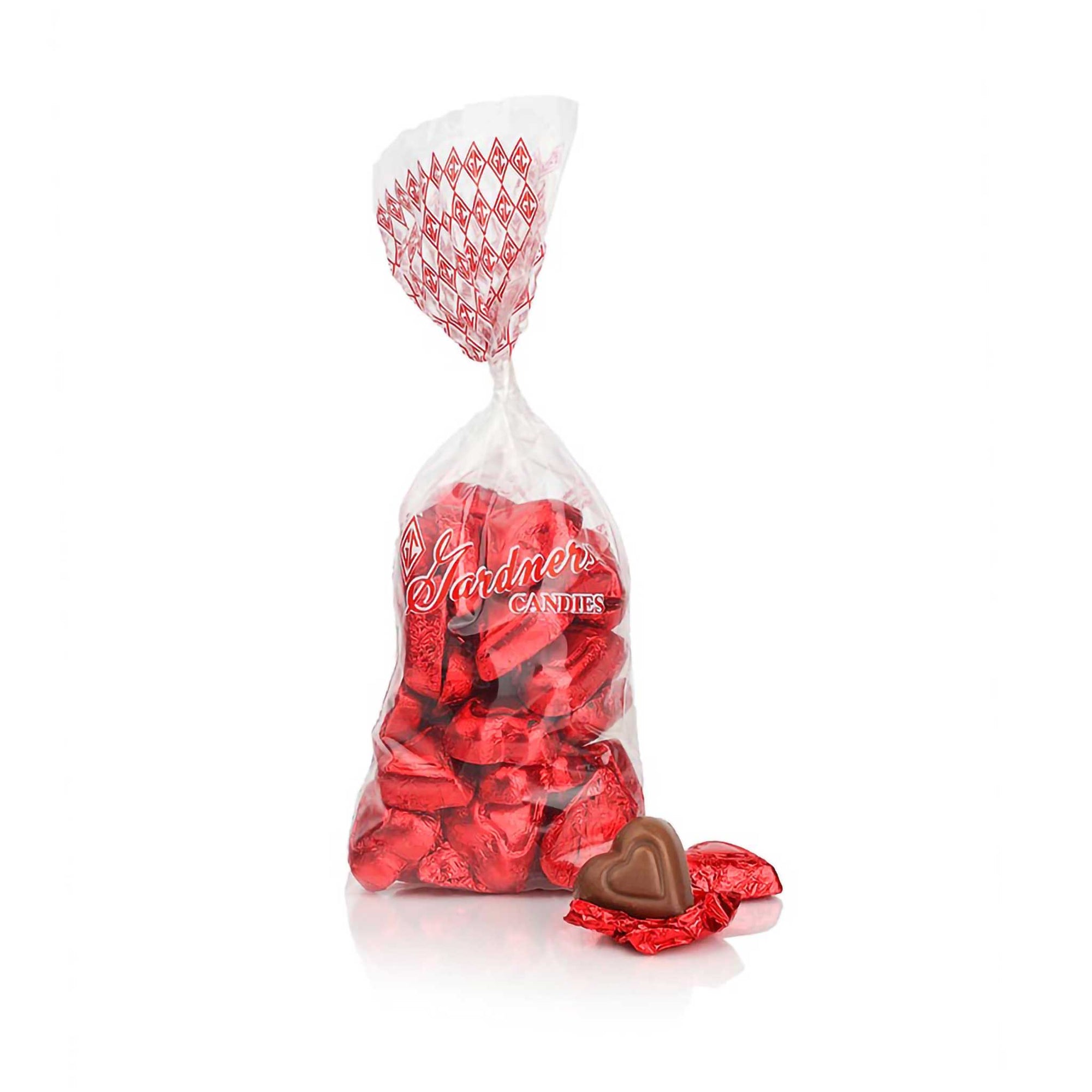 Foiled Red Hearts Bag 8 oz.