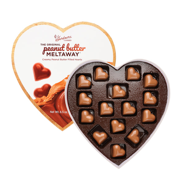 Original Peanut Butter Meltaway® Heart 15 pcs. | 6.5 oz.