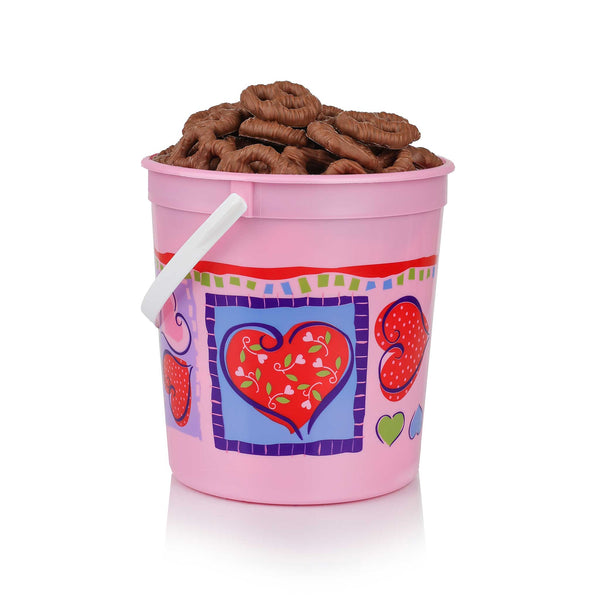 Valentine's Mini Pretzel Pail Milk 28 oz.