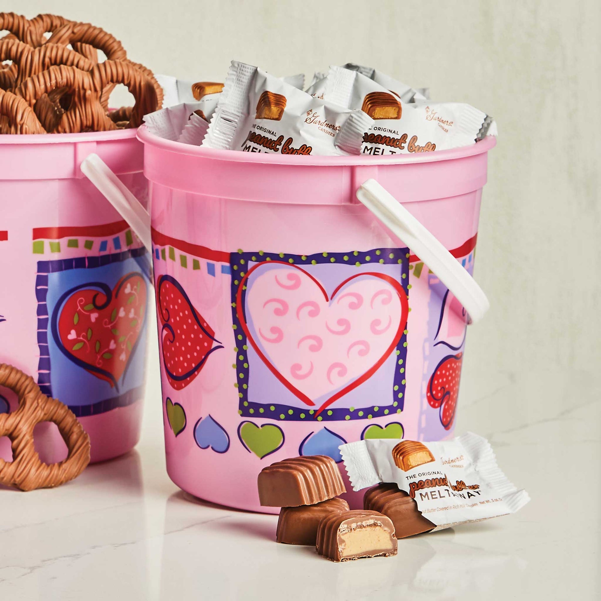 Original Peanut Butter Meltaway® Valentine’s Pail 48 ct. | 24 oz.